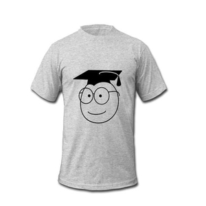 Camiseta negra con cuello redondo transpirable, Material de algodón 100% prémium, Logo personalizado, Color dorado, manga corta, impresión de pantalla - Product Image 4