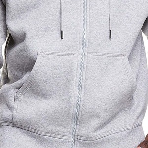Sudadera con Capucha de Forro Polar Grueso para Hombre, Manga Larga, con Cierre, 50% Algodón, 50% Poliéster, con Logotipo Personalizable - Product Image 5