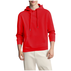 Wholesale Pullover Men's Hoodies Custom Embroidery Logo 280 Gsm <b>Bulk</b> Blank French <b>Terry</b> Oversized Hoodies For Men - Product Image 5