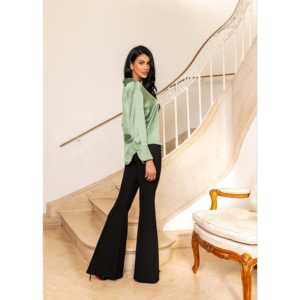 Camisa Fluida de Satén - Product Image 3