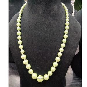 Style classique naturel vert eau douce gris perle collier à la mode bijoux collier à breloques pour les femmes pour mariage ou cadeau - Product Image 2