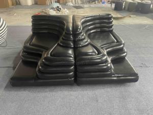 Muebles de Lujo para el Hogar, Sofá Seccional Modular de Cuero Nórdico, Sofás Modernos para Sala de Estar, Sofá Terrazza para el Hogar - Product Image 4