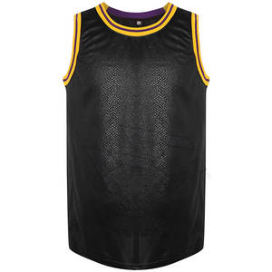 Conjunto de uniforme de baloncesto para hombre de diseño original, camiseta de práctica de uniforme de baloncesto por sublimación transpirable BSCI, poliéster, ropa deportiva - Product Image 2