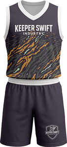 Uniforme de Baloncesto Hecho en Pakistán, Camiseta de Equipo y Pantalones Cortos de Sublimación, Uniforme de Baloncesto con Color Personalizado - Product Image 2