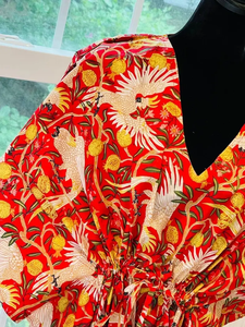 ชุดเดรสคาฟตันขนาดใหญ่พิเศษเดรสคาฟตันชุดเดรสแม็กซี่ผ้าฝ้ายของขวัญสำหรับเพื่อนเจ้าสาว - Product Image 4