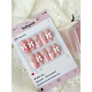 Autocollants pour ongles en résine Sweet Bloom, design élégant pour les ongles - Product Image 3