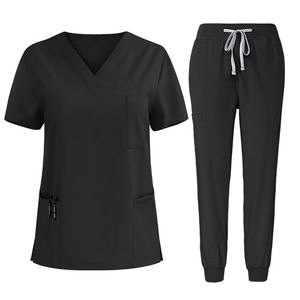 Nuevo Uniforme Médico para Hospital, Salón de Belleza y Enfermería, Uniforme de Trabajo para Hombre de Manga Corta, Conjunto de Uniforme para Spa, Salón de Uñas, Conjunto de Uniforme para Enfermera - Product Image 2