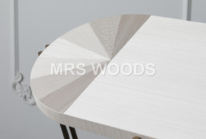 MRS WOODS <span class=keywords><strong>Table</strong></span> <span class=keywords><strong>console</strong></span> <span class=keywords><strong>scandinave</strong></span> <span class=keywords><strong>Table</strong></span> <span class=keywords><strong>console</strong></span> étroite en bois or brillant <span class=keywords><strong>Table</strong></span> de canapé de luxe pour le salon - Product Image 3