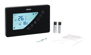 Termostato digitale settimanale programmabile nero (Simon AF521103) - Product Image 3