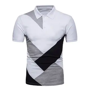 Fashion New Customize Color Men's Polo Shirts Short Sleeves Wholesale Custom Classic Men Button Up Polo T-shirt Golf