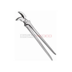 Pinza para Cascos de Alto Rendimiento con Mordaza Curva, Acero Inoxidable Alemán, Reutilizable, Agarre Preciso, Resistente, Fijación Rápida, Antideslizante - Product Image 2