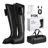 YICOLY usine 510K bottes de récupération de jambe sans fil masseur de Compression d'air bottes de Compression massage de jambe de récupération pour la circulation