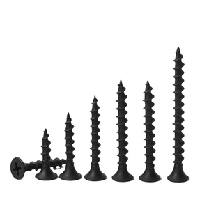 Tornillo Autorroscante Industrial Phillips de Cabeza de Trompeta Pintado en Negro M3.5 M4.2 para Paneles de Yeso y Perfiles de Acero Ligero - Product Image 1
