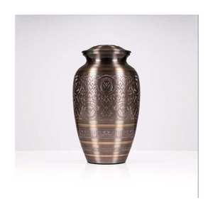 Custom Design Made In India Urn For Ashes For Women Funeral <b>Supplies</b> Metal Urn Cremation Indian Exporter With Export Quality - Product Image 1