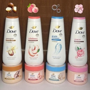 Achetez en gros le gommage corporel Dove – Fournisseur de gommages corporels exfoliants hydratants en profondeur |   Gommage corporel Dove original, prix de gros - Product Image 4