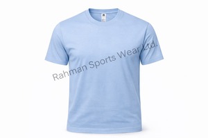 T-shirt en coton 100% de qualité supérieure, tricoté, imprimé à l'écran, streetwear, pour un usage quotidien décontracté - Product Image 5