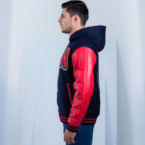 Chaqueta Bomber Varsity Impermeable de Invierno para Hombre, Hecha a Medida, con Logotipo del Equipo en el Frente - Product Image 5