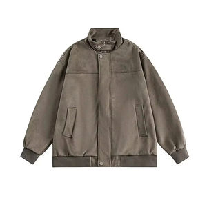 แจ็คเก็ตหนังแฟชั่นใหม่สไตล์วินเทจลำลองสำหรับผู้ชายทรงหลวม Numica SportsFit ทันสมัยสำหรับฤดูใบไม้ร่วงและฤดูหนาว แจ็คเก็ตสไตล์ใหม่สำหรับทุกเพศ - Product Image 6