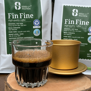 กาแฟโรบัสต้าคั่วเข้มพรีเมียม รสหวาน เมล็ดกาแฟเวียดนามแท้ บรรจุ 1 กก. ในถุง - Product Image 6
