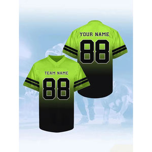 Nueva camiseta de fútbol americano sublimación ropa de fútbol americano camiseta de fútbol americano juvenil - Product Image 5