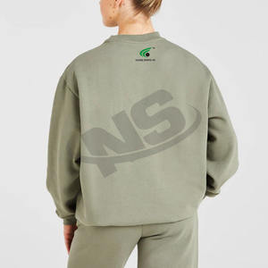 Sudadera Extra Grande para Mujer con Estampado, Moda Invierno 2025 2026, Jersey de Algodón de Alta Calidad, Manga Larga, Estilo Casual Urbano - Product Image 2