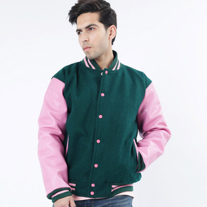 Wholesale Slim Fit Casual Wear Baseball Varsity <b>Jacket</b> New Winter Collection Breathable Windproof Fleece-Filled <b>Men</b> - Product Image 1