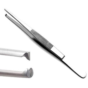 Pinzas quirúrgicas de acero inoxidable de alta calidad para uso médico, dental y de primeros auxilios - Product Image 1