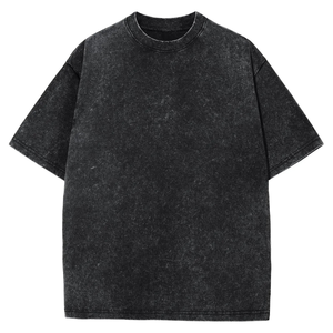 เสื้อยืดวินเทจสำหรับผู้ชายฟอกสีผ้าฝ้าย100% ซักเป็นกรดเสื้อยืดแขนสั้นสำหรับผู้ชาย - Product Image 6