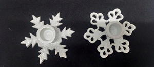 Modern Decorative Long <b>Candlestick</b> Holder New Metal Palm Tree Design for Christmas Glass & Crystal Taper Candle Holder - Product Image 5