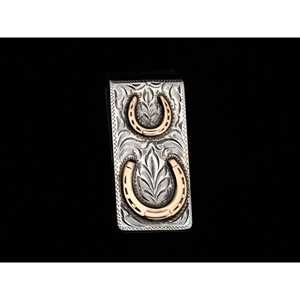 Dual Horseshoe Money <b>Clip</b> - Product Image 1