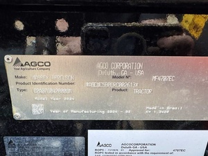 รถแทรกเตอร์4707แมสซีย์เฟอร์กูสันสะอาด2024ราคาไม่แพง - Product Image 6