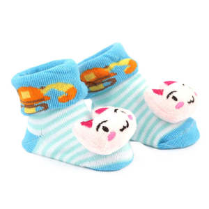 Newborn <b>Booties</b> - Blue - Product Image 2