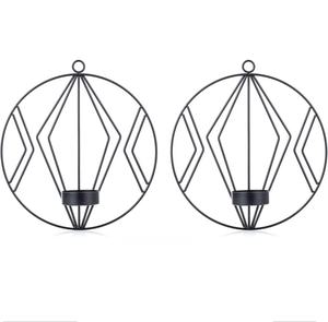 Modern Design <b>Wall</b> Mounted <b>Hexagonal</b> Shape Metal Candle Stand Candle Votive Holder for Living Room <b>Lighting</b> Decoration - Product Image 4