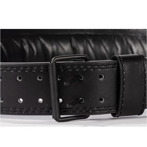 เข็มขัดยกน้ำหนักคุณภาพสูง เข็มขัดหนังยกน้ำหนักสำหรับออกกำลังกายแบบหนาพิเศษ รับผลิตแบรนด์ส่วนตัว เข็มขัดเสริมแผ่นรองพิเศษสำหรับทุกเพศ - Product Image 2