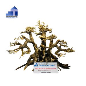 Bonsái sostenible acuario bonsái árbol decoración de acuario para mejorar el espacio hecho en Vietnam - Product Image 5