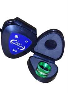 Lente asférica doble quirúrgica de ciencia 78D Lente de Cristal de Color negro para equipo óptico FORMA DE Hospital OEM envío gratis - Product Image 2