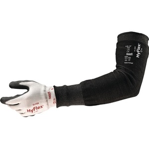 ANSELL HyFlex 11-250 305 mm Black Arm Protectors EN 388 PPE Category II <b>Raincoats</b> - Product Image 1