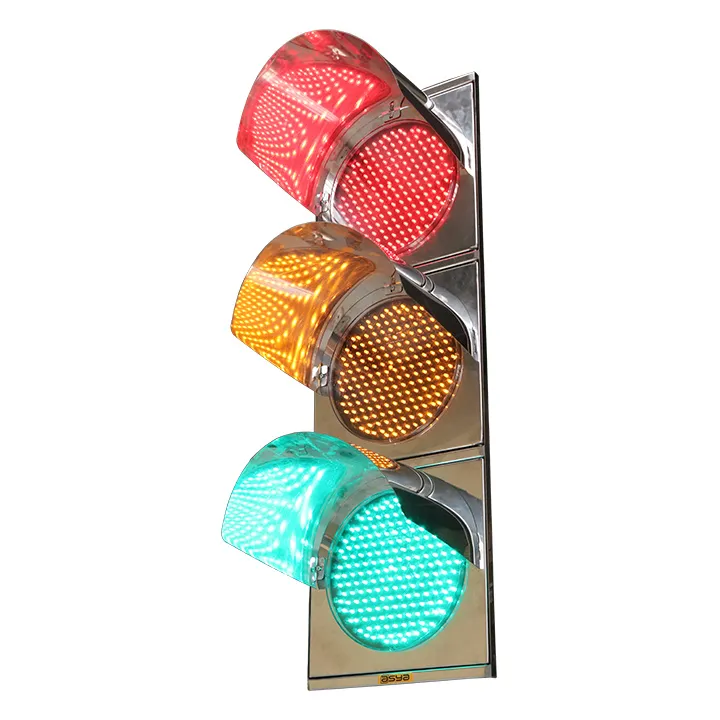 Exclusive 300 mm Traffic Light with Stainless Housing Traffic Signal Head LED Vehicle Traffic Light