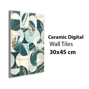 Carreaux muraux émaillés numériques en céramique 30x45cm Choix populaire pour les murs décoratifs intérieurs - Product Image 3