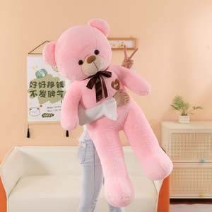 Ours en peluche géant le plus vendu avec écharpe, jouet en peluche, poupée, <span class=keywords><strong>coussin</strong></span> mignon - Product Image 6