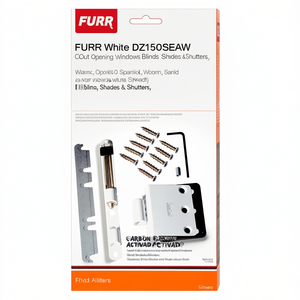 ชุดอุปกรณ์รักษาความปลอดภัยหน้าต่าง FUHR White DZ150SEAW สำหรับหน้าต่างเปิดออกด้านนอก ม่านบังตาและบานประตูหน้าต่าง - Product Image 3