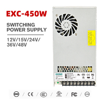 Fuente de Alimentación Conmutada Encapsulada de Alta Eficiencia Serie DONE EXC 35W-600W 12V 24V 36V 48V para Iluminación LED y Gabinetes de Control CCTV