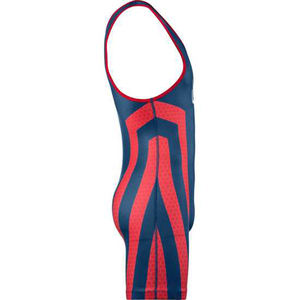 Vente en gros de tenues de lutte personnalisées 100% polyester pour adultes et jeunes, avec impression intégrale sur les maillots et les casques 2026 - Product Image 5