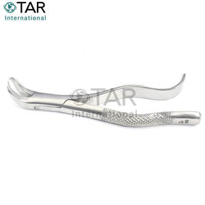 Fórceps de extracción de dientes dentales de acero inoxidable #16S Extracción de cirugía oral de calidad superior Instrumentos médicos profesionales - Product Image 5