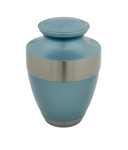 Urnas de cremación para adultos de metal de diseño atractivo, exquisitos suministros funerarios y conmemorativos para adultos para su amor y cenizas familiares - Product Image 3