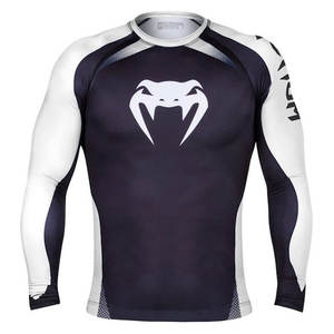 MMA BJJ Rash Guards Compresión Ajuste Anti UV Equipo de entrenamiento Jiu Jitsu Kimono de Jiu Jitsu Traje sublimado personalizado - Product Image 5