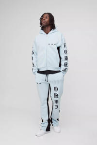 Chándal de Invierno para Hombre, Talla Grande, con Capucha, Resistente al Viento, 100% Algodón, Ecológico, de Secado Rápido, Pantalón Acampanado, Precio Económico al por Mayor - Product Image 4