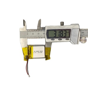 CE ROHS 502530 şarj edilebilir Li polimer pil 3.7V <span class=keywords><strong>300mAh</strong></span> Polymer 350mAh <span class=keywords><strong>Lipo</strong></span> Batterie Akku - Product Image 5