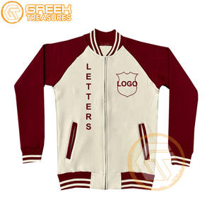 Veste universitaire en polaire de coton Alpha de haute qualité manteau pour hommes Psi brodé personnalisé vêtements grecs respirants pour la fraternité - Product Image 3