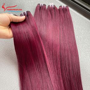 Extensions de cheveux humains vietnamiens de trame droite d'os vierge brut vente en gros de paquets de cheveux droits d'os SDD - Product Image 5